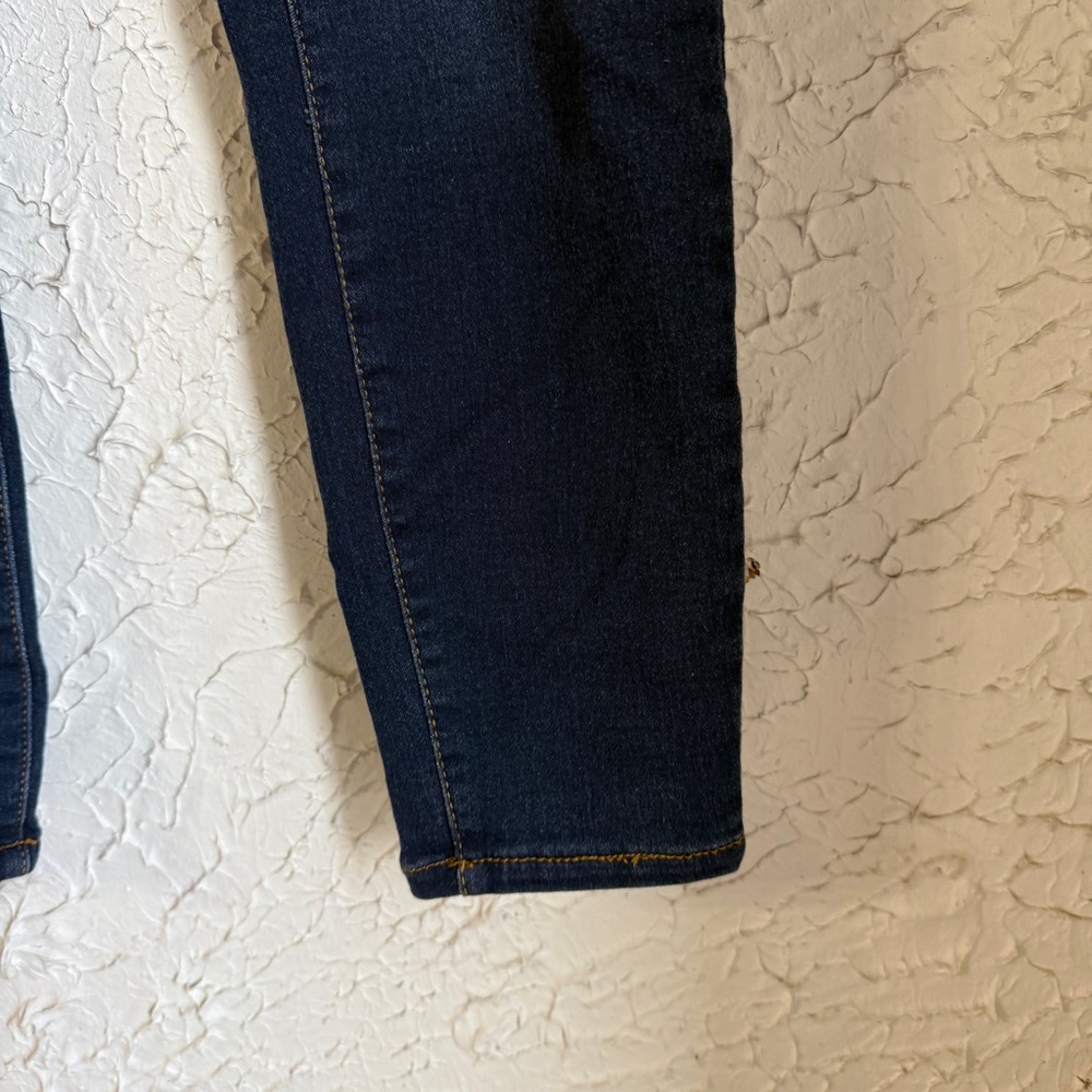 Tahari Women's Deep Indigo Ankle Jeans - Picture 3 of 10